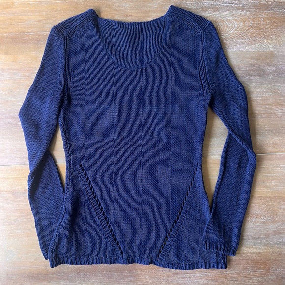 Goode Rider The Ride Sweater, Navy - Picture 3 of 5